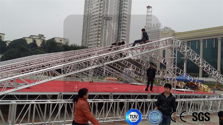 aluminum roof truss
