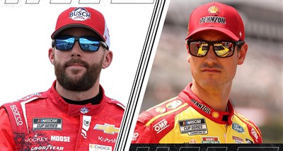 NASCAR নিউজ - রস চ্যাস্টেইন, জোই লোগানো শিকাগো রানের পরে একে অপরের মুখোমুখি-